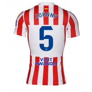 Lacne Muži Futbalové dres Atletico Madrid Johnny Cardoso #5 2025-26 Krátky Rukáv - Domáci Lacne Muži Futbalové dres Atletico Madrid Johnny Cardoso #5 2025-26 Krátky Rukáv - Domáci